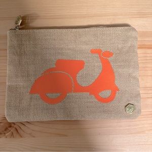 Jonathan Adler Vespa Jute Pouch